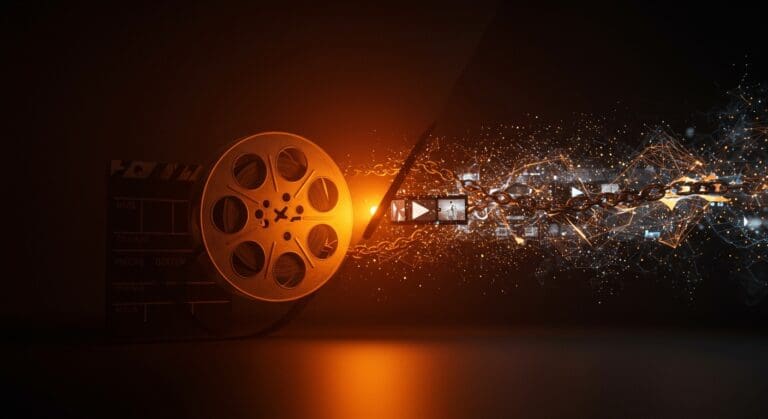 Confrontación visual entre Hollywood y Seedance 2.0 en la generación de video con IA generativa y derechos de autor.