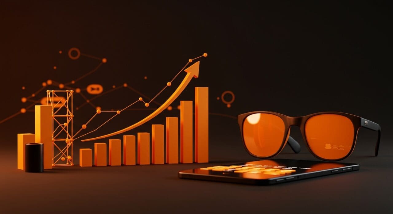 Resultados financieros Snap Q4 2025 con ingresos en crecimiento y descenso de usuarios activos diarios, mostrando estrategia de diversificación y lanzamiento de Snap Specs.