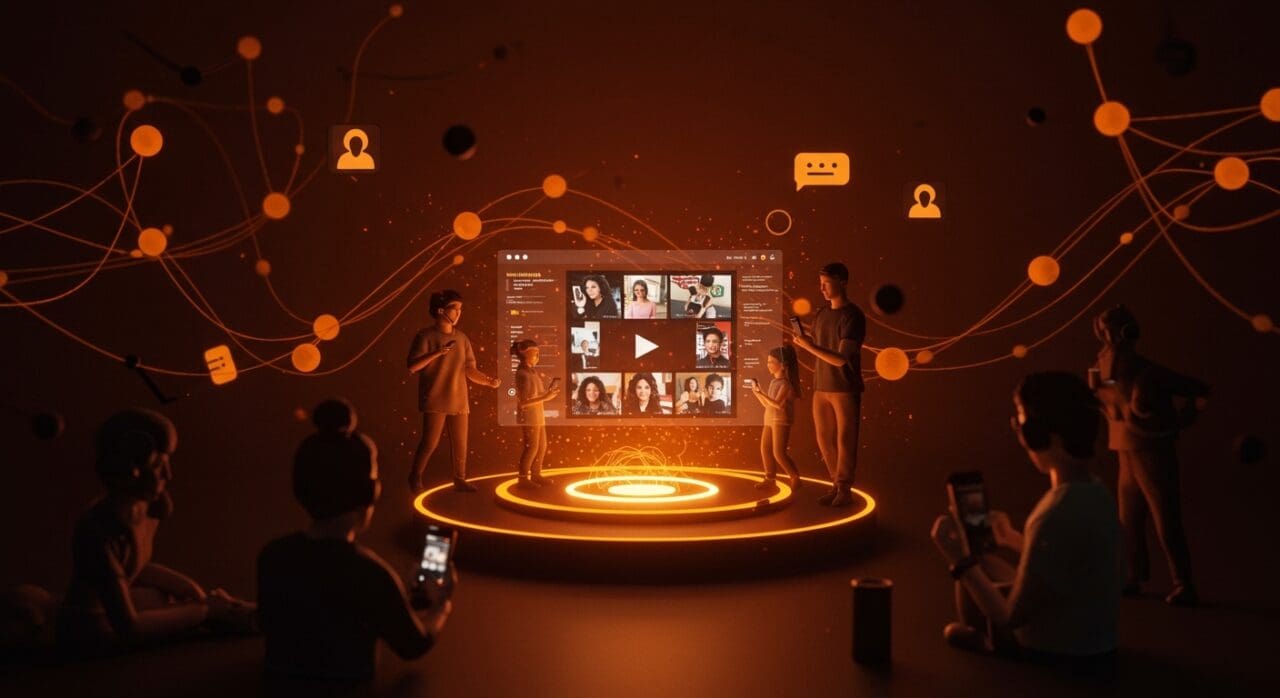 Interacción de fans con microdramas en red social estimulando el engagement y oportunidades en startups tecnológicas.