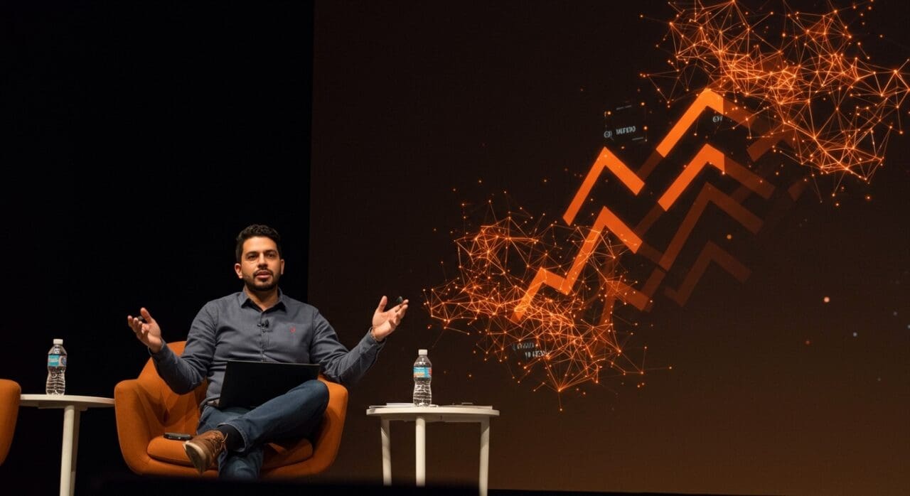 Startup dominicana ZMode destacada en panel de Google en Washington, mostrando innovación en inteligencia artificial para marketing automatizado en PYMES.